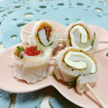 赤い電話's cooksnap of when they made 運動会 ☆お弁当☆ちくわ 巻くだけ簡単♪.