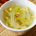 いわやん's cooksnap of when they made 韓国風豆もやしのスープ.