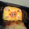 hamadu's cooksnap of when they made ✤お弁当に♪こブタちゃん＾⋐・・⋑＾✤.