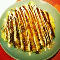 リクトントン's cooksnap of when they made キャベツともやしの簡単お好み焼き.