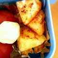 さやさん、。's cooksnap of when they made 揚げないポテトお弁当編.