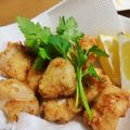 食べるの大好きぃー♪'s cooksnap of when they made 簡単♡鶏ムネ肉でジューシー唐揚げ.