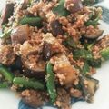 ひかる花's cooksnap of when they made 茄子とミンチの甘辛炒め.