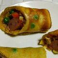 ma___111's cooksnap of when they made お野菜入り米粉クレープロール♪カレー風味.