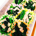 うめよん's cooksnap of when they made お弁当冷凍　ほうれん草とベーコンの炒め物.