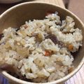 パピラノ's cooksnap of when they made ✿たっぷりキノコの炊き込みご飯✿.