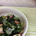 あいにく手抜きです's cooksnap of when they made たこときゅーりの酢の物.