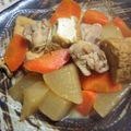 リナリオ's cooksnap of when they made 母の味　大根と鶏肉の煮物.