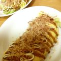 みずは's cooksnap of when they made 簡単クレープ風お好み焼き　キャベツ消費に.