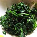 R女子's cooksnap of when they made ほうれん草のナムル＊.