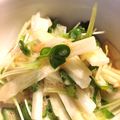 ゆぅぅももも's cooksnap of when they made 長いもとオクラと貝割れの和え物.
