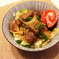satokohime's cooksnap of when they made ワシワシ食べて！ステーキ丼.