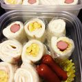daifuku1's cooksnap of when they made くるくるロールサンドイッチ☆お弁当運動会.