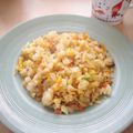 梅ちゃんばーちゃん's cooksnap of when they made 簡単☆チャーハン.