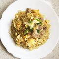 RoomA's cooksnap of when they made にら玉焼きそば.