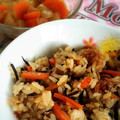 かぉるん♪'s cooksnap of when they made ひじきとツナのもっちり炊き込みご飯.