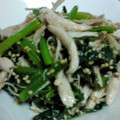 sayav-.-v.'s cooksnap of when they made ほうれん草とささみの和えもの.