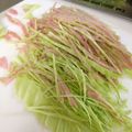 しふぉんふあふあ's cooksnap of when they made 切り方がポイント♪ハムとキャベツのサラダ.