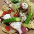 クックAHOROI☆'s cooksnap of when they made 蛸とエリンギとアスパラの梅バター.