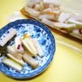 Jock's cooksnap of when they made 大根の漬物(๑>؂<๑)ぺろ❤.