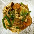 うららか３'s cooksnap of when they made 豆腐とエビのオイスターソース煮.