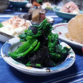 ｸﾏﾘｴ's cooksnap of when they made ほうれん草の海苔和え.