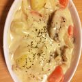 バターコーン's cooksnap of when they made 鮭とホタテのぱぱっとクリームシチュー.