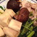 はるちゃんママ43's cooksnap of when they made 高野豆腐と春菊としいたけの煮物.