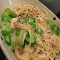 anchan0729's cooksnap of when they made 空豆のクリームパスタ.