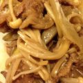 wobon's cooksnap of when they made 牛肉☆ごぼう☆えのきのいため煮♪.
