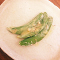 RYK1205's cooksnap of when they made スナップエンドウの粒マスタードマヨあえ.