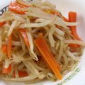 ぴよみ★'s cooksnap of when they made もやしとニンジンのピリ辛炒め.