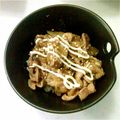Sようよう's cooksnap of when they made 豚丼＊＊オイスターソース風味.