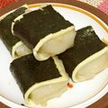エターニア's cooksnap of when they made ☆～砂糖醤油のチーズ海苔巻き餅～☆.