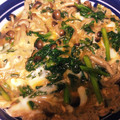 花花里's cooksnap of when they made 簡単♪春菊ともやしの卵とじ.