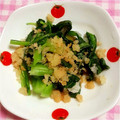 うさうさまろん's cooksnap of when they made 手軽美味☆小松菜のおろし和え.