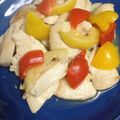 ひなちゃん2号's cooksnap of when they made ♥塩レモンで♪鶏むね肉とパプリカ炒め.