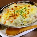 てる坊's cooksnap of when they made ごぼうとお豆の玄米グラタン.