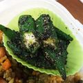 おにぎり81コ's cooksnap of when they made オクラの胡麻和え.