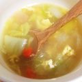 yellowow's cooksnap of when they made 生姜でほかほか✿中華スープ✿.