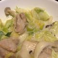かおるようへい's cooksnap of when they made 簡単！チキンとキャベツのクリーム煮.