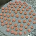 ・夏菜・'s cooksnap of when they made 卵白焼き菓子イチゴ味ver..