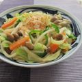 doiko's cooksnap of when they made 残り野菜DE焼きうどん.