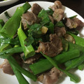 ポメちょん's cooksnap of when they made 砂肝と分葱のにんにく炒め。.