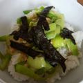 あいあん67's cooksnap of when they made １人ランチに☆ネギたま丼.
