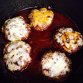 クック9K6ZGG☆'s cooksnap of when they made 家族にリクエストされる煮込みハンバーグ.