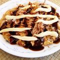 田楽味噌's cooksnap of when they made 蓮根と卵だけでモチモチお好み焼き✿.