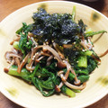 YUKIKI☆'s cooksnap of when they made 春菊とえのきのナムル風.