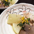 あたむ❤189's cooksnap of when they made ◎ほろ旨大根と鶏ももごま味噌煮◎柚子のせ.