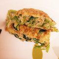 MiddleBob's cooksnap of when they made 簡単！しらすと三つ葉の卵焼き.